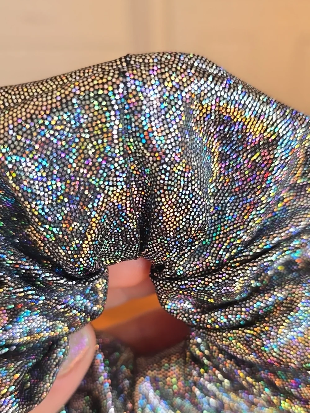 Hand Crafted shiny metallic